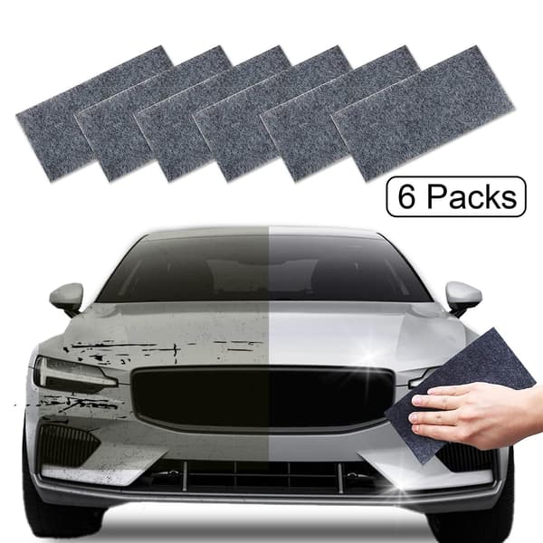 6 st Nano Sparkle Cloth Bilreparation Nano Magic Cloth
