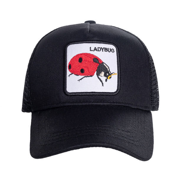 Musta Panther Mesh Cap Baseball-lippis - Mato Black