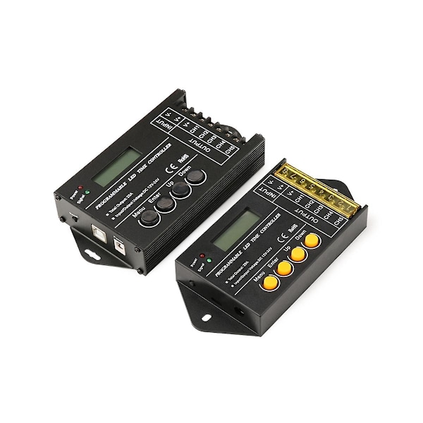 Ny Tc420- Mini Timer Program Controller För 5ch Ljus, 20a Total Utmatning Max.