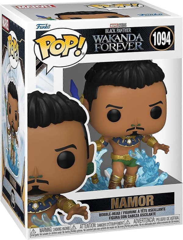 FUNKO POP! MARVEL: Black Panther - Wakanda Forever - Namor [SAMLAROBJEKT] Vinylfigur USA import