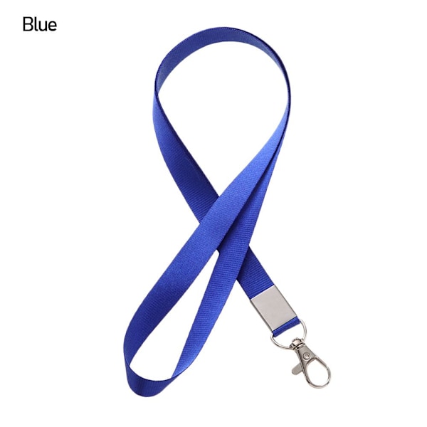 1. Halskæde Lanyard ID-kortholder BLÅ - spot salg Blue