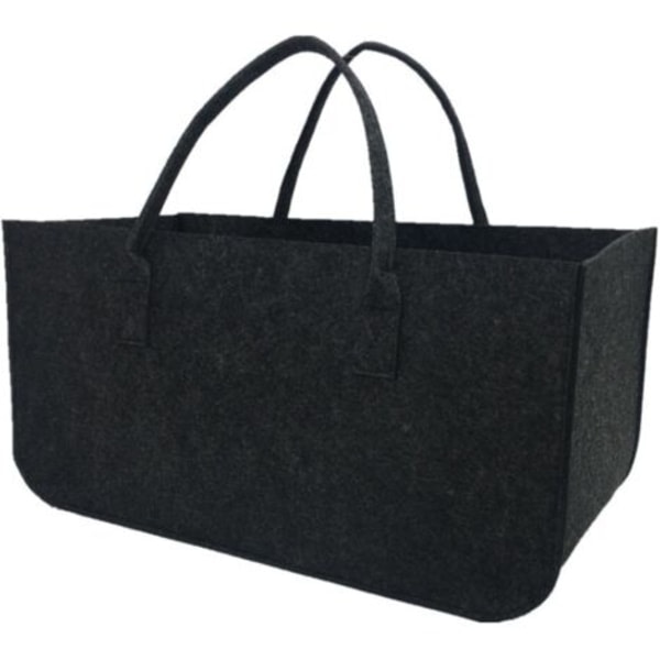 Huopatehdyt polttopuukassi polttopuukori polttopuukassi huopalaatikko halkoja varten, 25*20*17cm