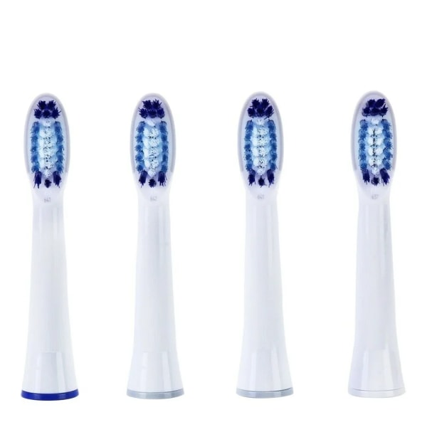 Pakke med 20 tandbørstetilbehør egnet til S15 S26 S32-4 Puls Sonic udskiftning slanke tandbørster rene tandbørsteholdere