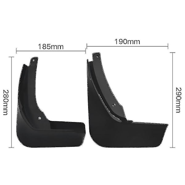 Skvettlapper for Skoda Superb 2016-2021