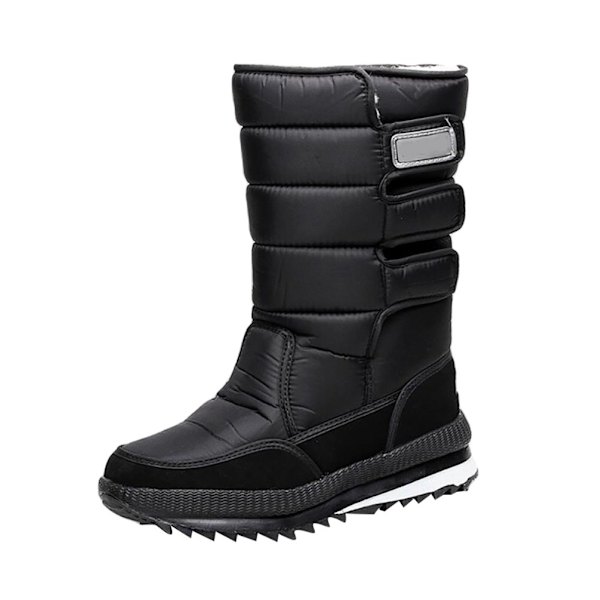 Vattentäta snöstövlar med vadderat foder - Svart Black 38