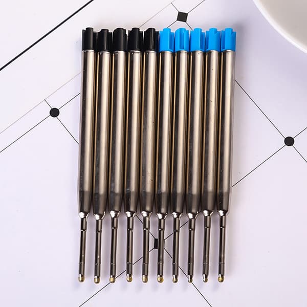 10 stk. 0,5 mm G2 Metal Roller Kuglepen Refill Medium Spids (bt) 1