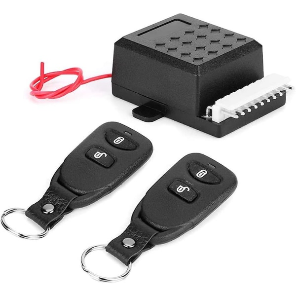 Bil fjernbetjening lås, Universal bil central alarm system fjernbetjening tyverisikring nøgle lås kit