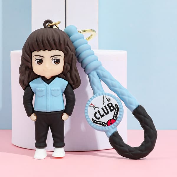 2025 Nyckelring med Stranger Things-figur | Mini Karaktärshänge | Samlarobjekt för fans *Will* Will