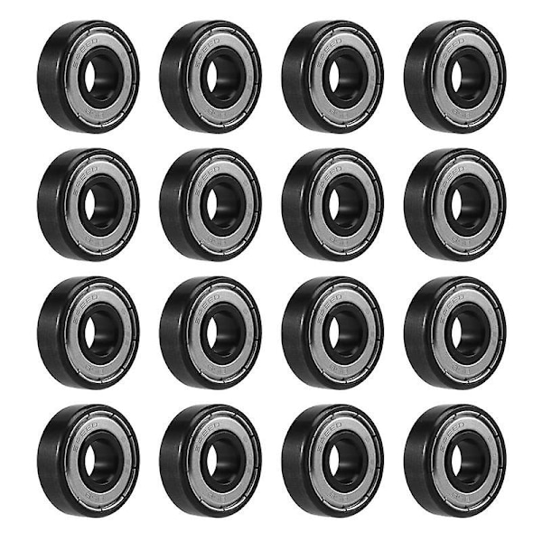 16 stk. Keramiske 608 Kuglelejer 8X22X7mm ABEC-11 Hybrid 6 Hvide ZrO2 Kugler Skateboard Lejer Skate In