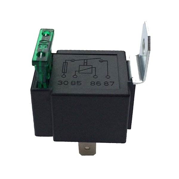 12V 30A Metal Fuse DC Coil Power Normally Open Contact Car Relay