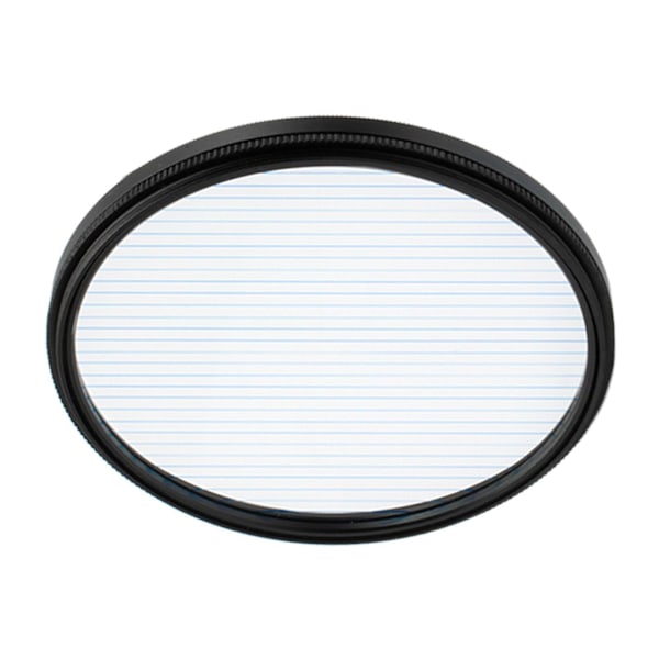 1/2/3/5 Filter Optisk Glass Anamorfisk for DSLR Cinematisk Blå Strek 72mm Blue Streak 72mm 1 Pc