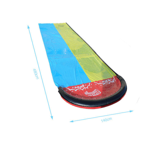 Vandrutchebane til børn med surfboard 4,8 x 1,4 m, Double Shark Wa