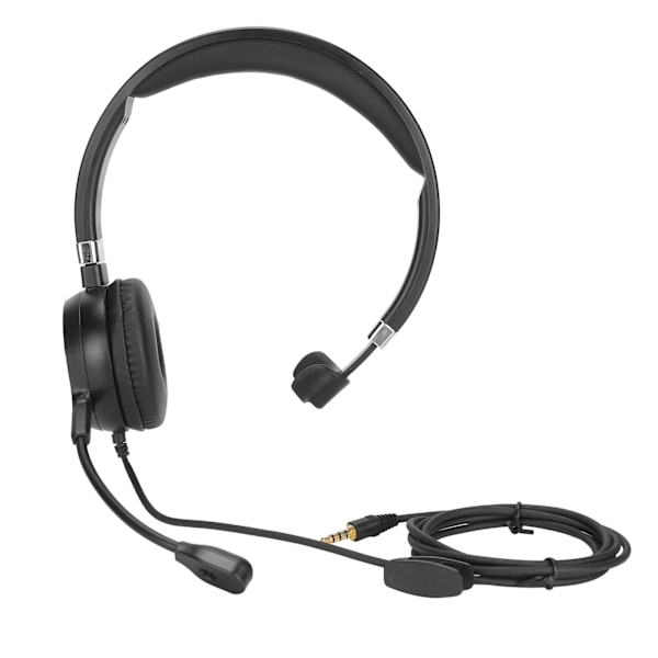 H2000-3.5 telefon headset med mikrofon og lydkontroll for kundesentre og kontorer