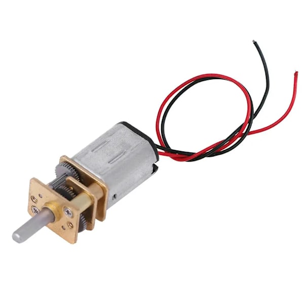5 stk. Micro Mini N20 Gear Motor DC 3V -6V Langsom Hastighed Fuld Metal Gearkasse Reducer Legetøj DC Gear Langsom Motor