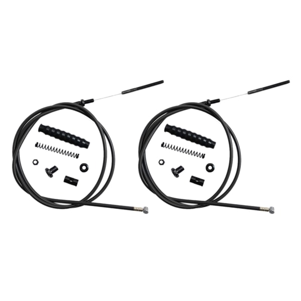 2x Bremsekabelledning for Max G30 Kickscooter G30d Elektrisk Scooter Forhjul Bremsemontering