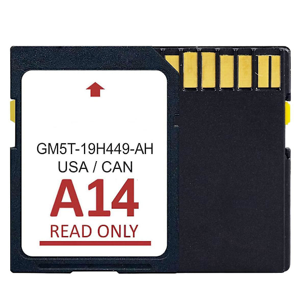Senaste 2023 A14 Navigationskort Gm5t-19h449-ah Kartkort för GPS-kartuppdatering Synkronisering USA/Kanada Kartor Sy