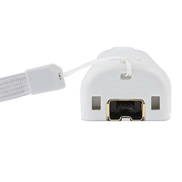 2 x Wiimote plus fjernkontroll (Motion plus inkludert) og Nunchuck for Nintendo Wii og Wii U - Hvit