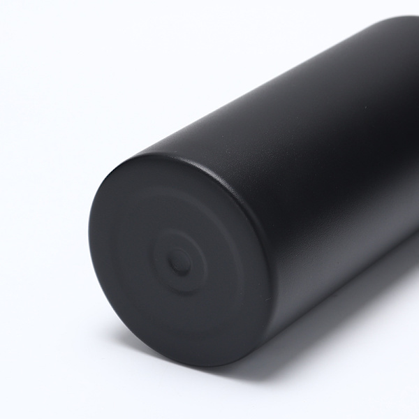 Rustfrit stål rumflaske dobbeltlags vakuum stor kapacitet rumkrus udendørs sportsvandflaske spray plast klassisk sort 1L 1L 1L Sprayed classic black