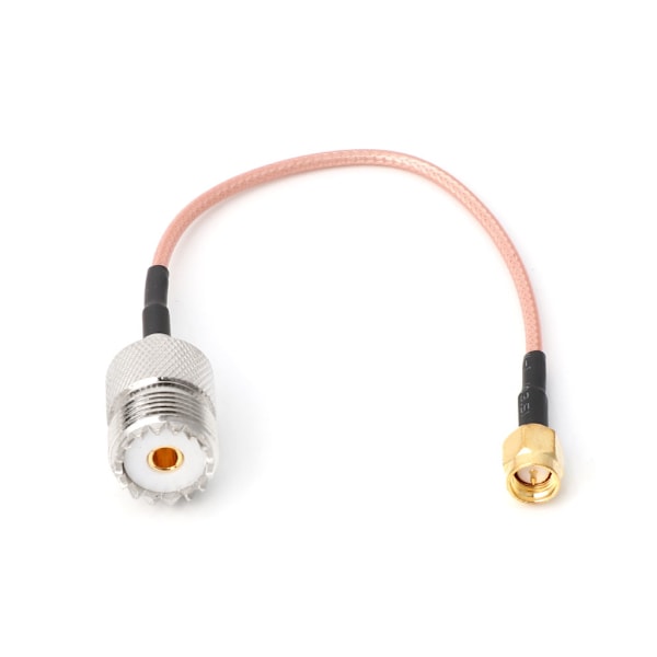 RG316 Kabelhopper Pigtail UHF SO239 Hunn PL259 til SMA Hann Plugg Krympe Adapter