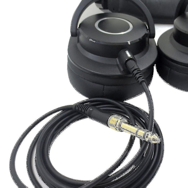 Vaihdekaapeli Audio-technica Ath-m50x M40x M60x M70x -kuulokkeille 6,35 mm