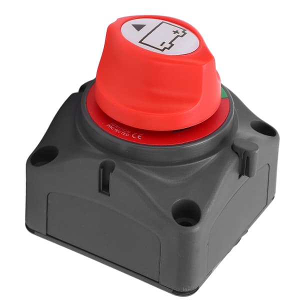 Batteriafbryder Hovedstrøm Til Fra 2 Positioner Isoleret til Bil RV ATV Båd 12V til 48V DC (BT)