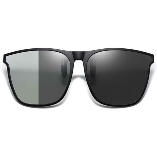 Clip-on solbriller - Fastgør til eksisterende briller - Shifting Black sort black