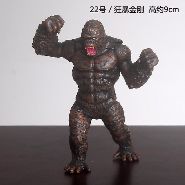 2024 Ny Produkt Ny Godzilla Vs Kong 22 Stilarter Model Anime Figur Mechagodzilla Dinosaur Action Figur Samleobjekt Model Dukke Børns Legetøj Gaver