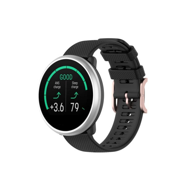 Polar Ignite sort armbånd