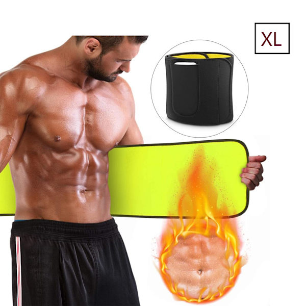 Midjetrimmer för män och kvinnor - Löpning och träning, Xl