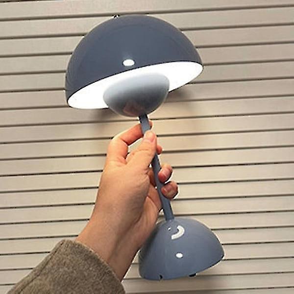 Bordslampa, ögonvänlig LED-blomkruka Bordslampa Bärbar för skola Pink