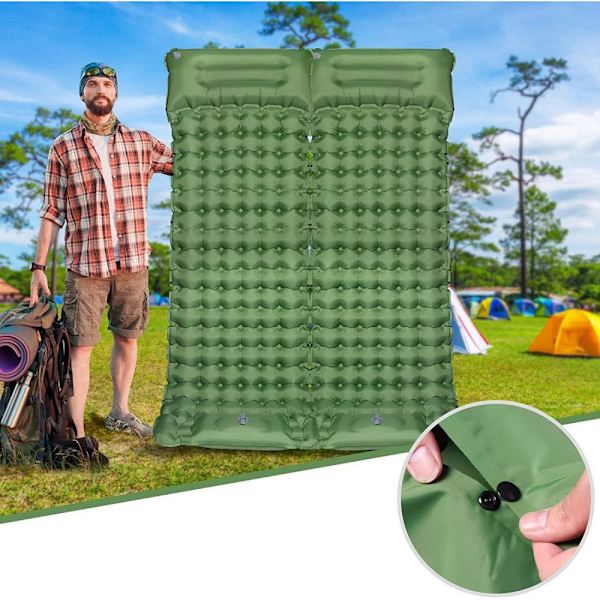 Camping Själv-Uppblåsbar Sovsäck - Själv-uppblåsbar utomhus