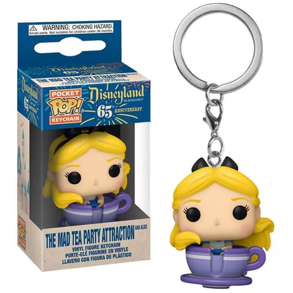 Liisa Ihmemaassa Avaimenperä Minifiguuri Riipus