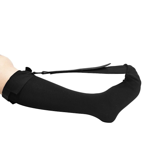 Plantar Fasciitis Sokker Hælbeskyttelse SORT L sort black L