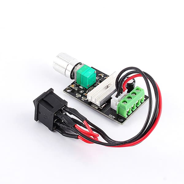 6-28V 3A Reversibel Pulsbredd PWM DC Motorhastighetsregulator Regulator Switch