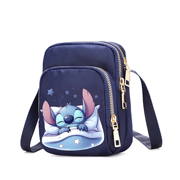 Disney Lilo & Stitch Kvinders Tasker Mobiltelefon Håndtaske Korskrona Skuldertaske Til Kvinders Tasker Teenagere Underarmstaske Hot Pink