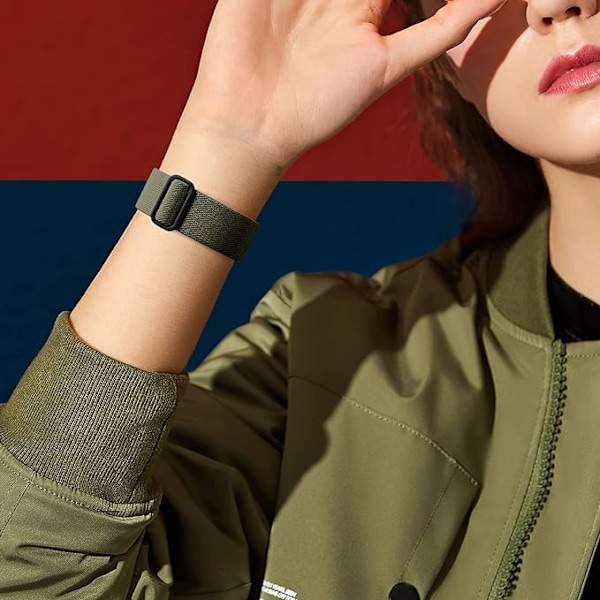 3-pakkaus joustavaa Solo Loop -yhteensopivaa Apple Watch -ranneketta 44 mm 4