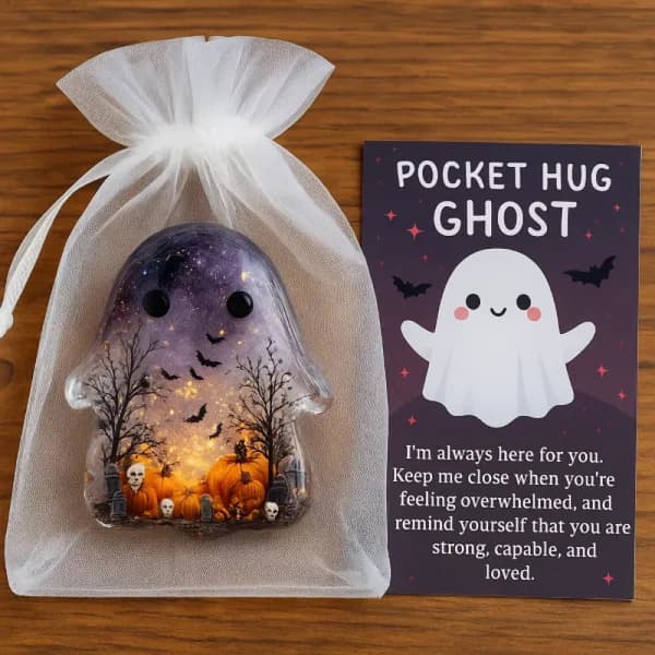 Halloween Fickkortsdekorationer 3 st