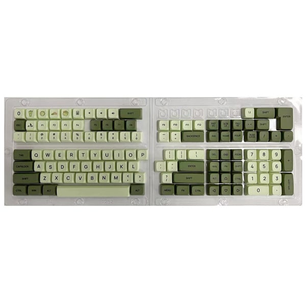 PBT Keycap XDA Profil Personlig Match Engelsk Keycaps Sett 125stk For Gaming Mekanisk Tastatur for MX Brytere DIY