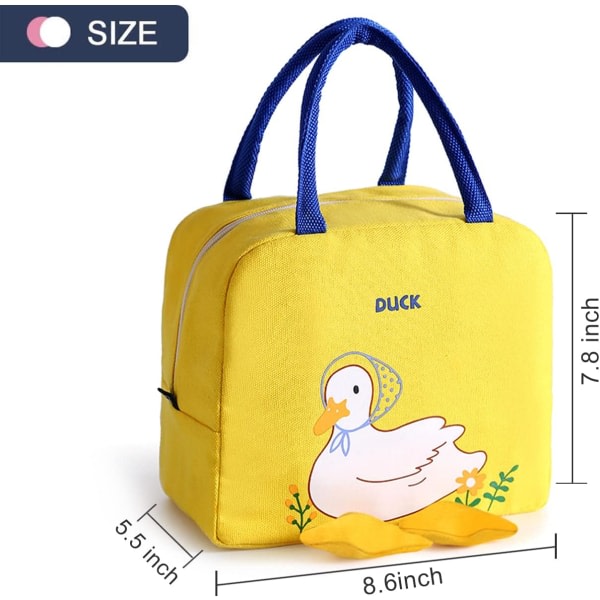 Jäähdytysruokalaukku Toimistolounaslaukku Cool Lunch Bag (Gul) Picnic M