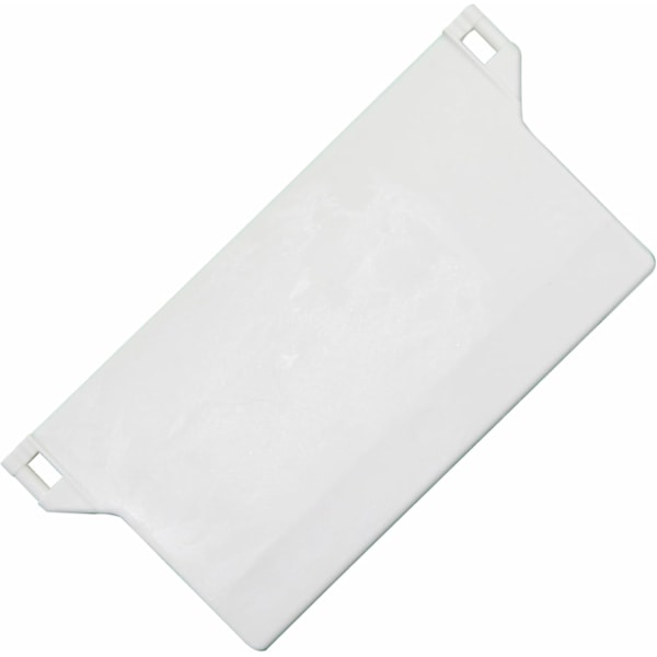 Lodder til Lamelgardiner 89mm (3,5 tommer) - Reservedele Bundlodder Lameller - Hvid (10)[qb]