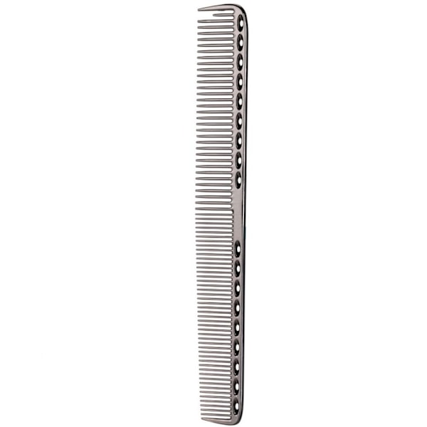 Metallkam för frisyrer Rostfritt stål Kam SILVER 21.5CM Silver Silver 21.5cm-21.5cm