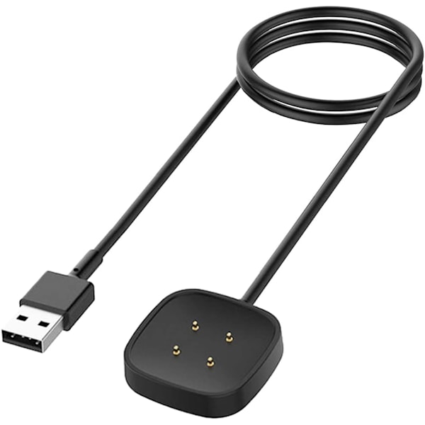Latausjohto Fitbit Sense/Sense 2/Versa 3/Versa 4:lle, Vaihtoehtoinen Latauskaapeli Magneettisella Telakalla Fitbit Sense 1/2, Versa 3/4 Älykellolle
