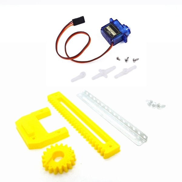9g robotiikan koulutuspaketti Servos lineaariset Diy lapset Robot Arduin keksinnöt Tiedeopetus
