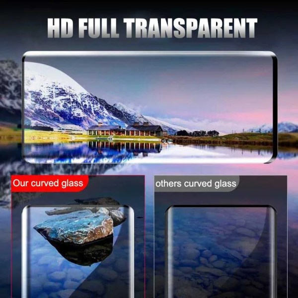 För Realme 11 Pro Plus 5G Glas 2 st Böjd Härdat Glas Realme11Pro Plus 6.7'' Skärmskydd