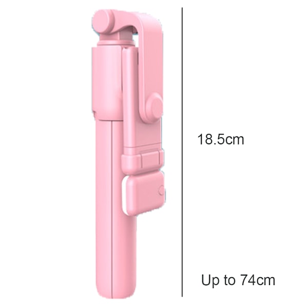 Selfie Stick, Bærbar Selfie Stick i Aluminiumlegering Stativ med