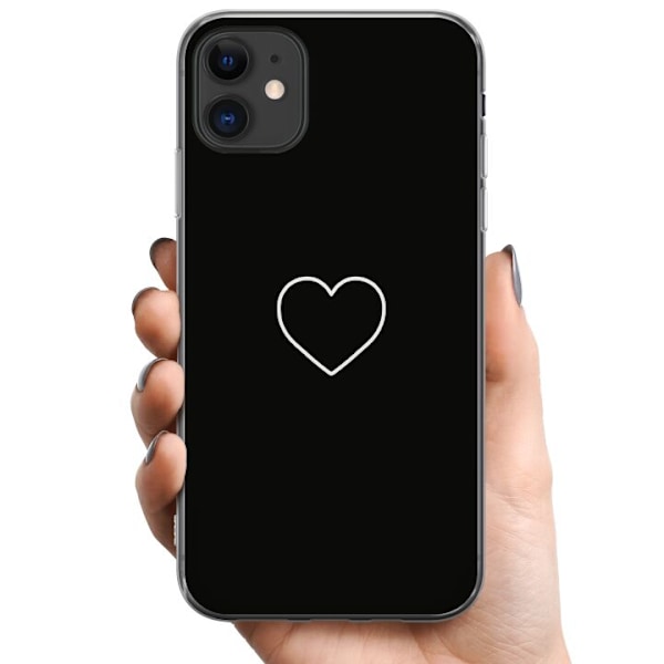 Apple iPhone 11 TPU Mobile Cover Heart