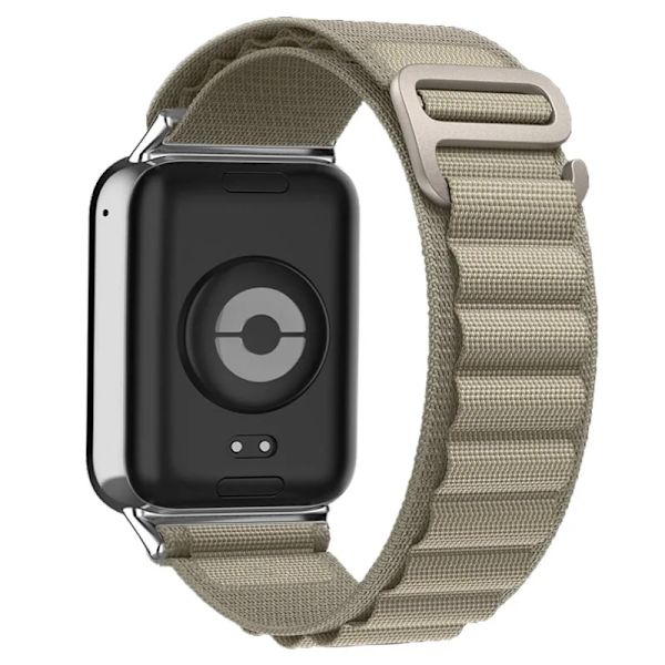 Nylon Loop Rem for Xiaomi Redmi Watch 4 Justerbar Elastisk Håndleddsrem Klokkerem for iWatch Mi Band 8 Pro Rem Tilbehør olivengrønn olive green For Mi Band 8 Pro