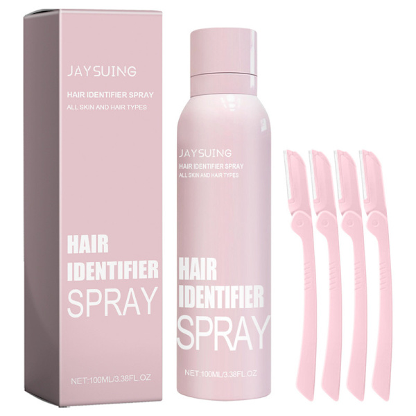 Hår Identifier Spray för Ansikts Dermaplaning Rakning Kroppshår Identifier Spray