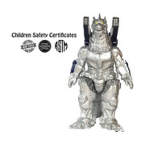 4-pack Godzilla Actionfigurer - rörliga leder, Heisei, Mecha, Ghidorah Set