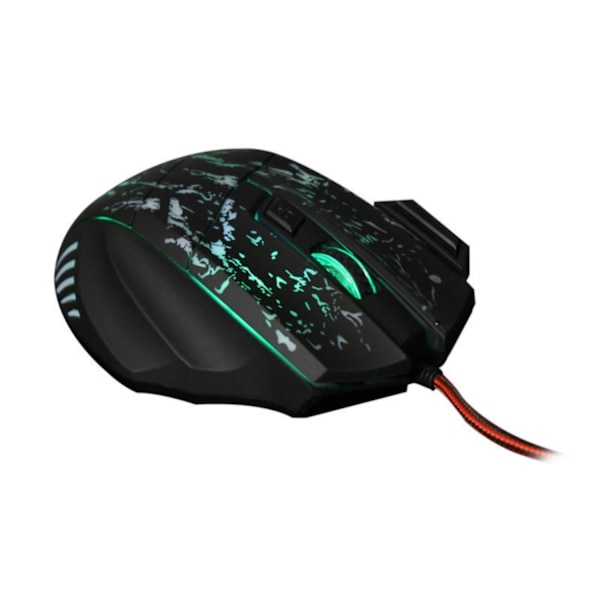 RGB Gaming Mus / Datamus med 7 knapper Multicolored multicolor